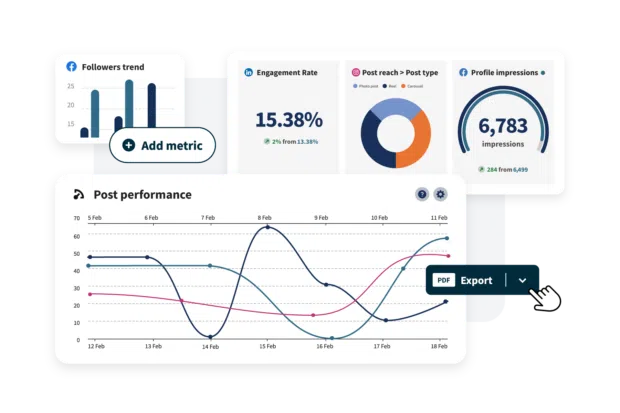 Mass Media dashboard preview